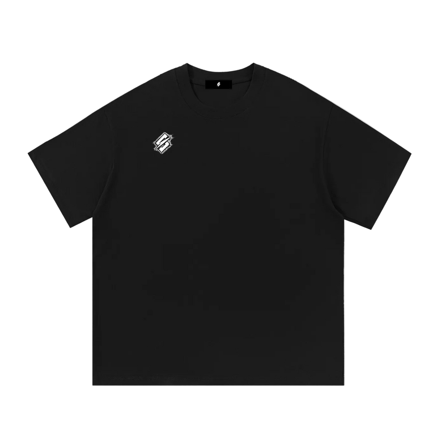 Oblivion Black (Graffiti) Cotton T-Shirt