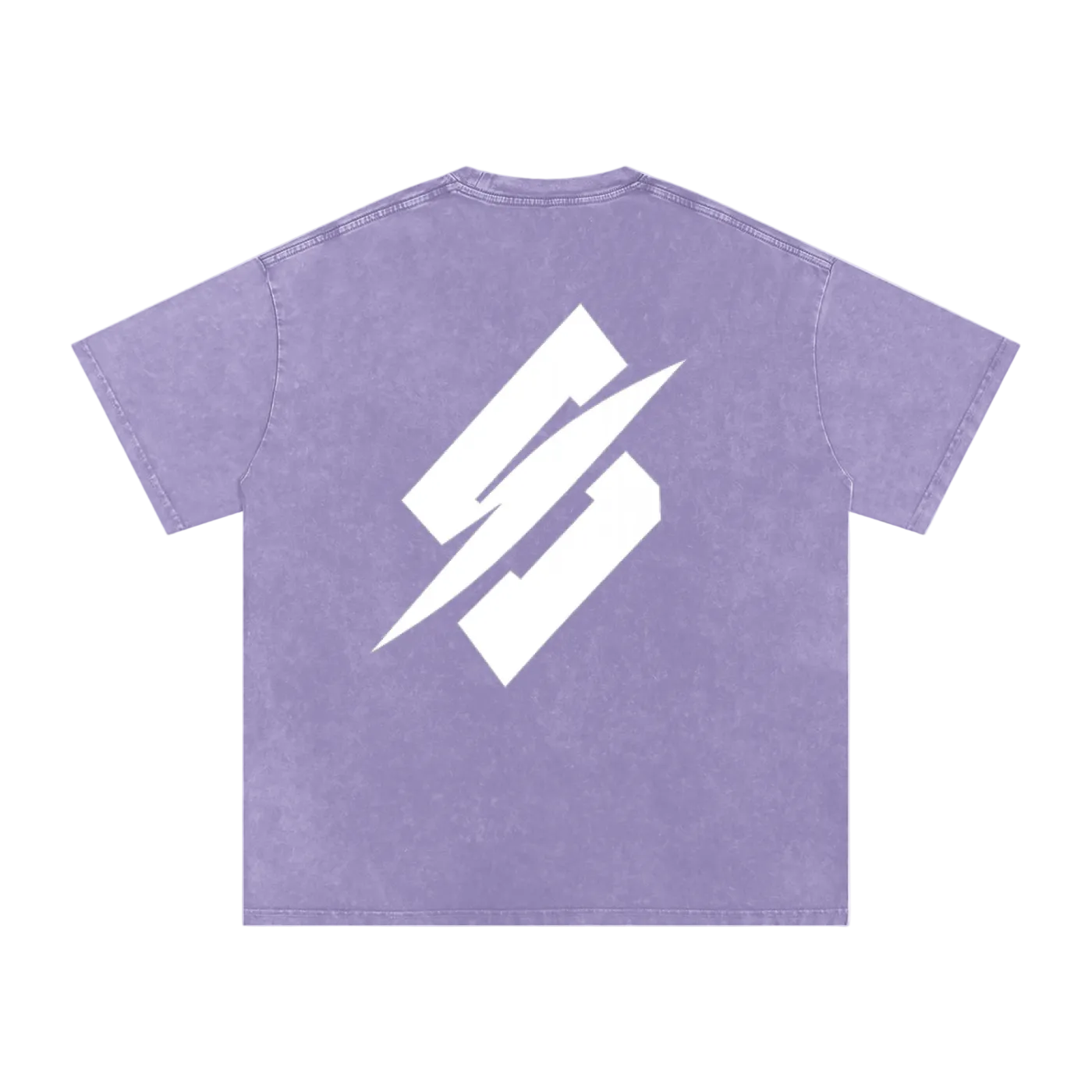 Oblivion Purple Snow Washed Oversized T-Shirt