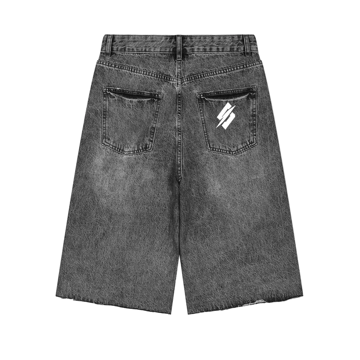 Oblivion Vintage Wide Leg Denim Shorts