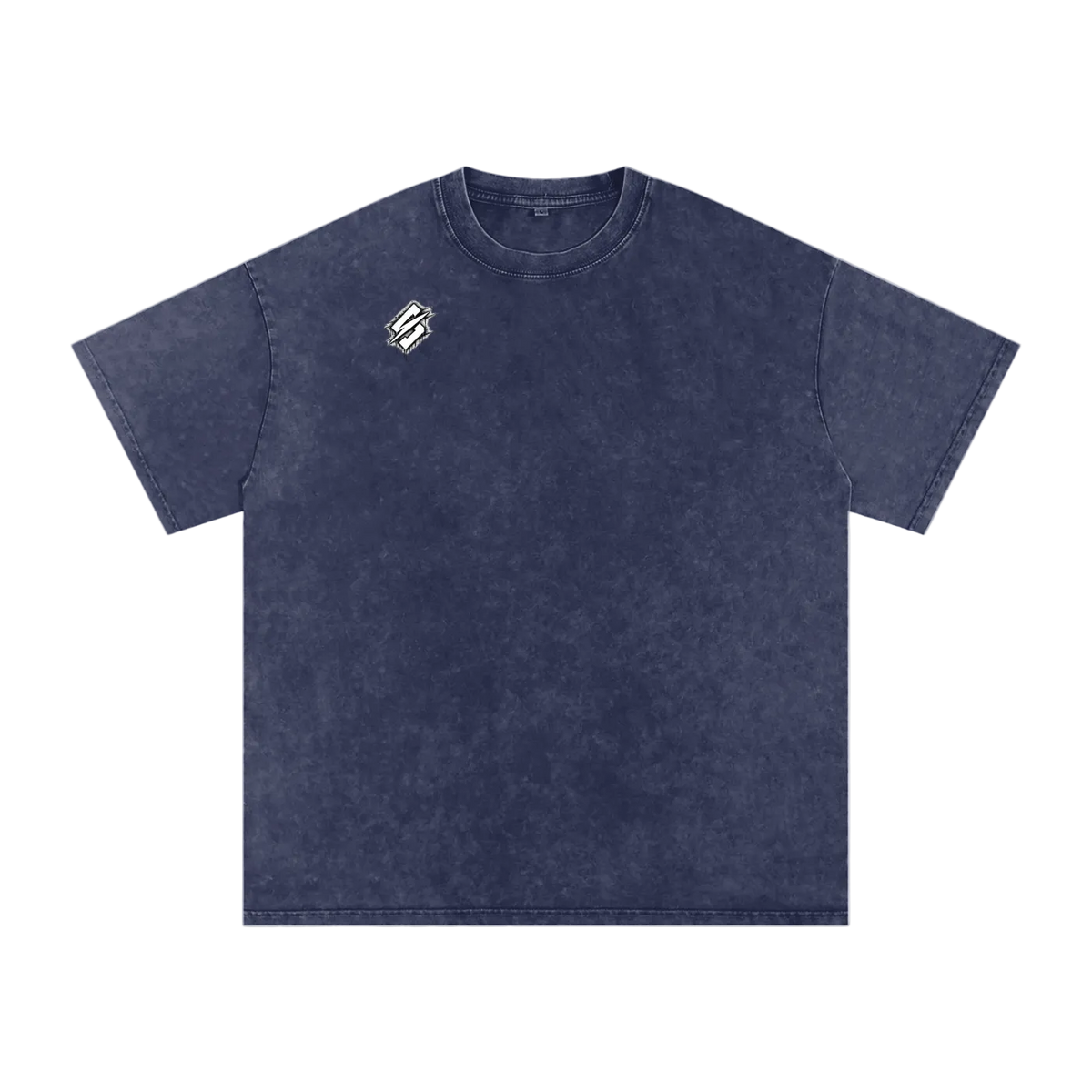 Oblivion Royal Blue (Graffiti )Snow Washed T-Shirt