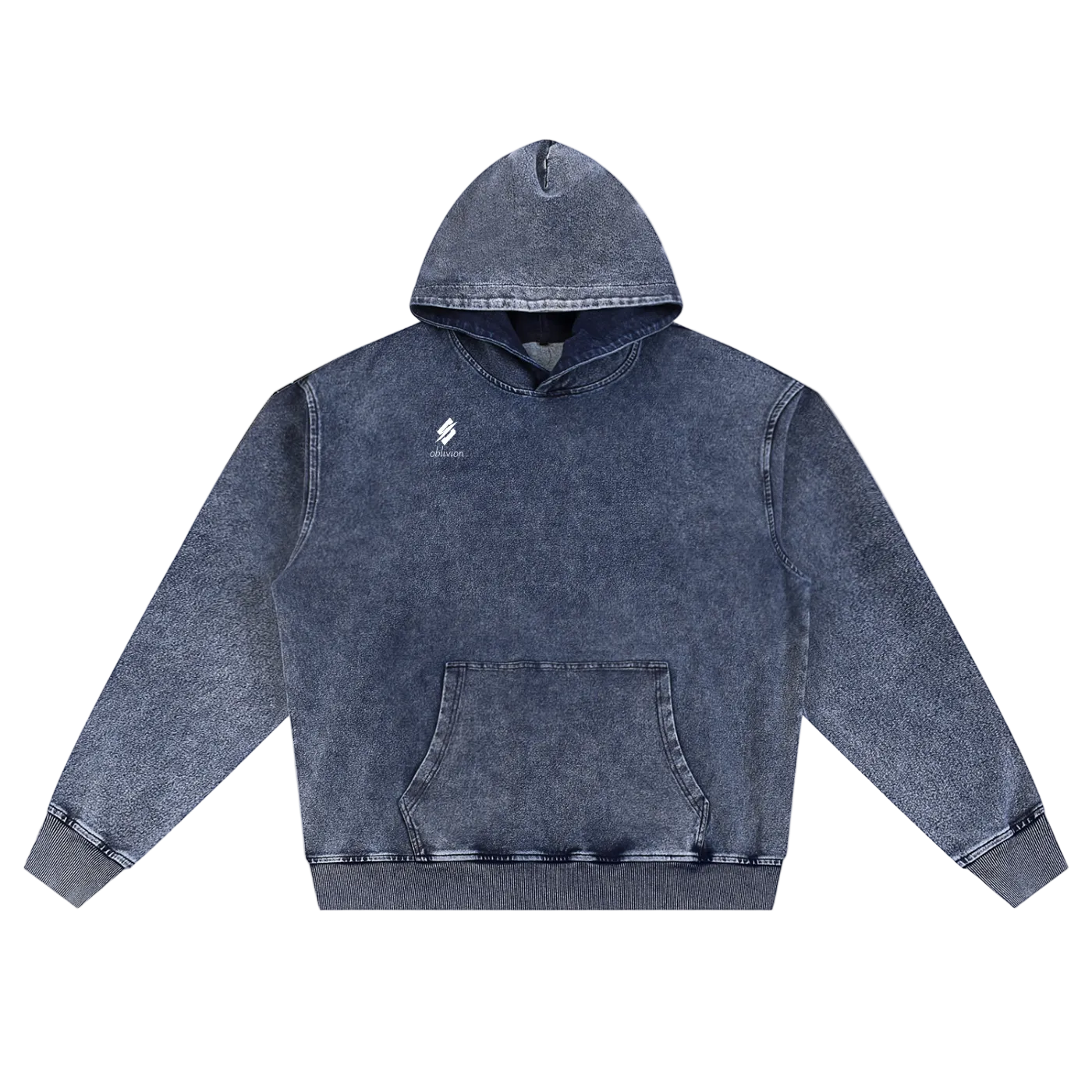Oblivion Snow Wash Oversized Hoodie