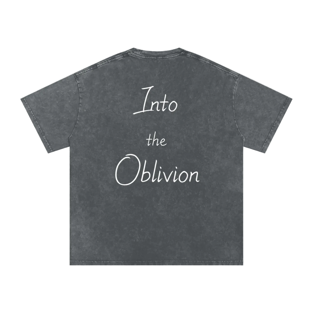 Oblivion "Into The Oblivion" Snow Washed Oversized T-Shirt