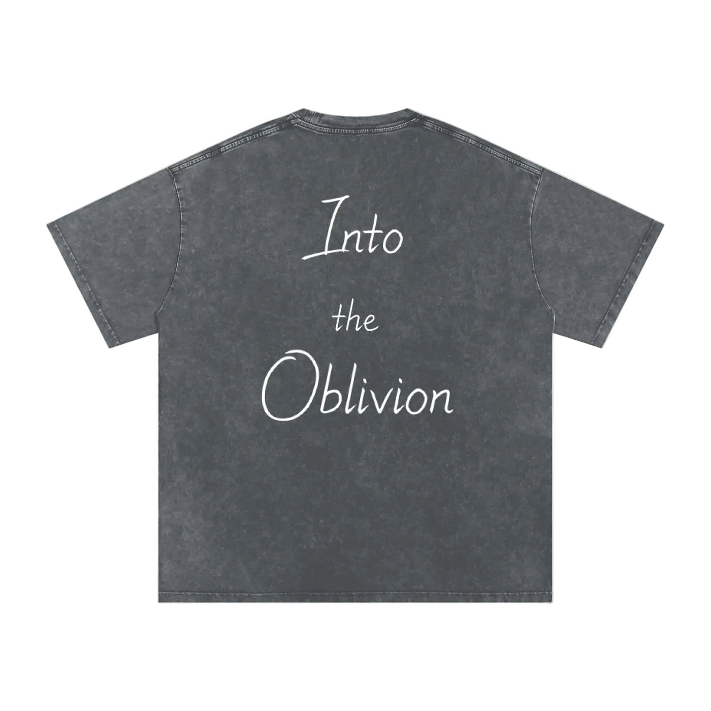 Oblivion "Into The Oblivion" Snow Washed Oversized T-Shirt