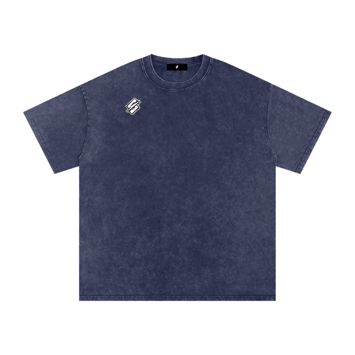 Oblivion Royal Blue (Graffiti )Snow Washed T-Shirt