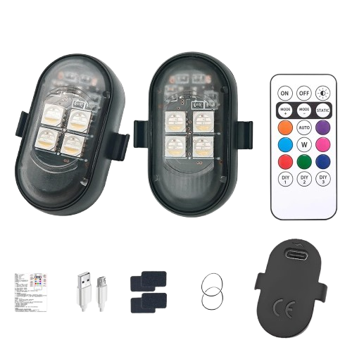 RGB, LED, Strobe Lights For Escooter or Ebikes