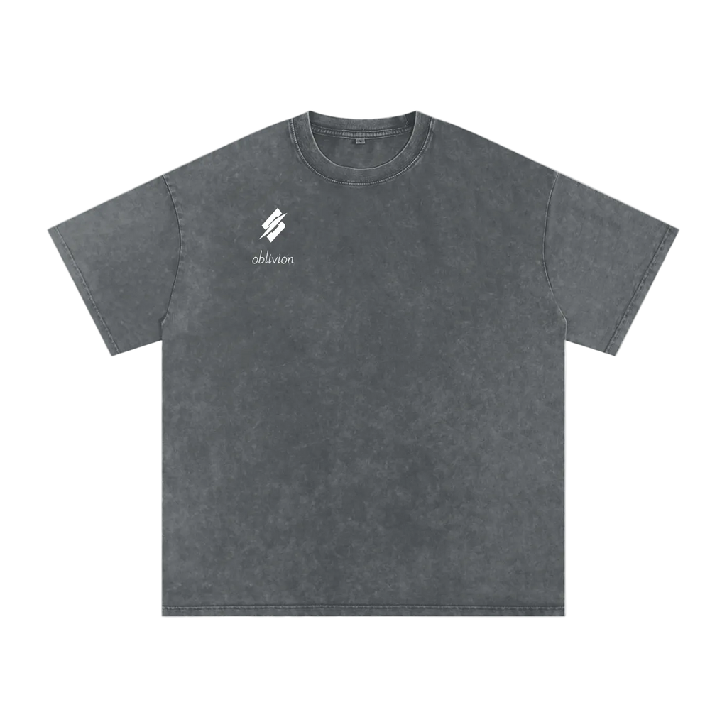 Oblivion "Into The Oblivion" Snow Washed Oversized T-Shirt