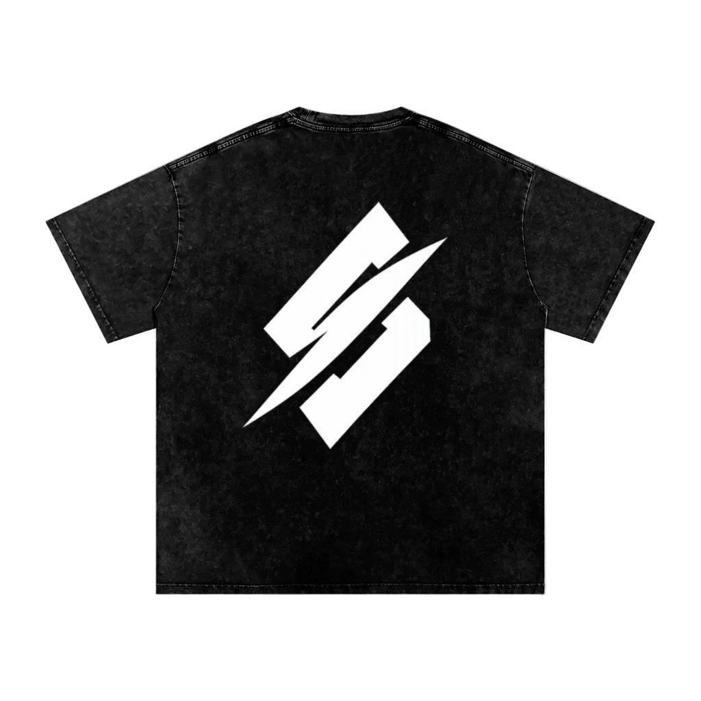 Oblivion Snow Washed Oversized Cotton T-Shirt